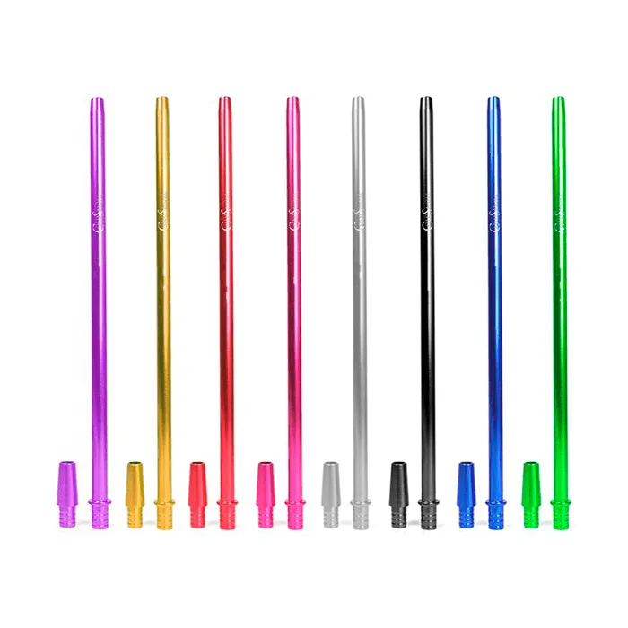 Boquillas de aluminio y conector en varios colores