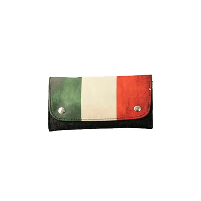 Porta tabaco Italia con cierre