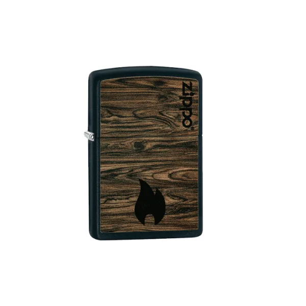 zippo wood look design