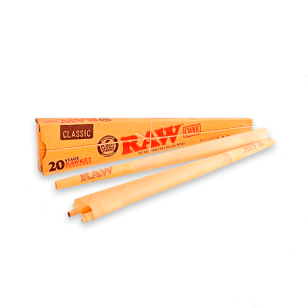 Conos de papel raw rawket 7 medidas classic (20uds)1