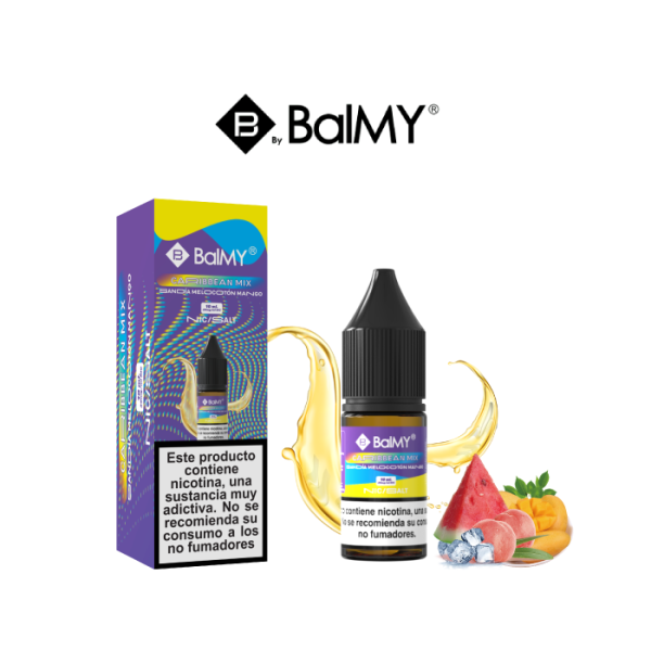 Sales de Nicotina BalMY bote 10 ml. – 20 mg/ml nic. – Caribbean Mix
